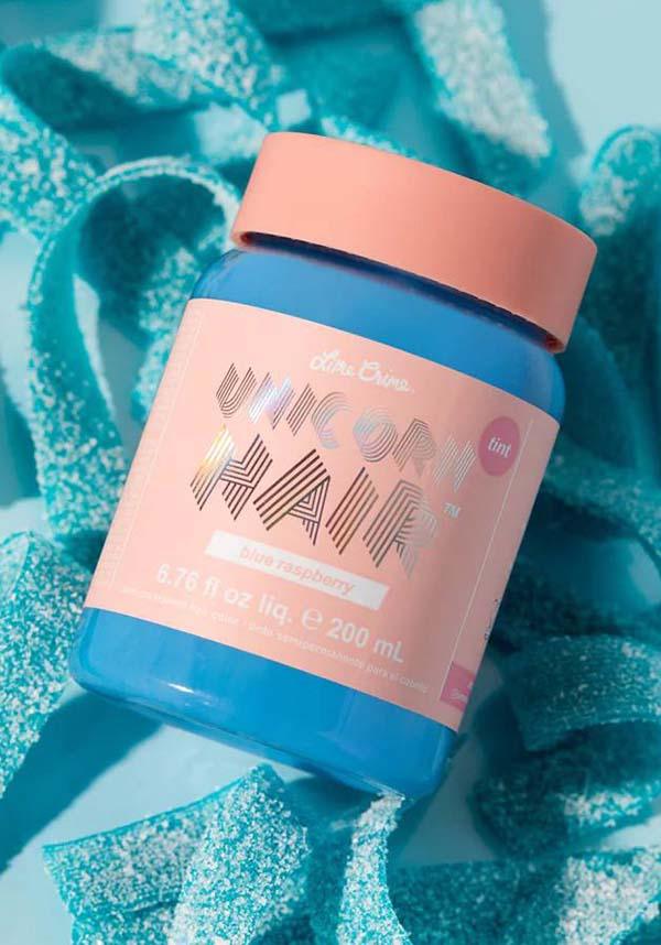 Blue Raspberry | UNICORN HAIR COLOUR TINT - Beserk - all, baby blue, blue, colour:blue, cosmetics, discountapp, dye, dyes, fp, googleshopping, gothic cosmetics, hair, hair blue, hair color, hair colour, hair colours, hair dye, hair dyes, hair products, halloween cosmetics, jun23, labelnew, labelvegan, LCSO0735903, light blue, lime crime cosmetics, pastel blue, R150623, vegan