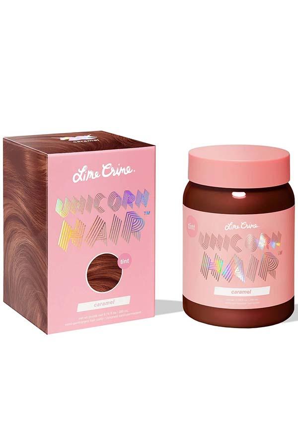 Caramel | UNICORN HAIR COLOUR TINT - Beserk - all, brown, clickfrenzy15-2023, cosmetics, cruelty free, discountapp, dye, fp, hair brown, hair colour, hair dye, labelvegan, lime crime, lime crime hair, repriced010623, steampunk, vegan