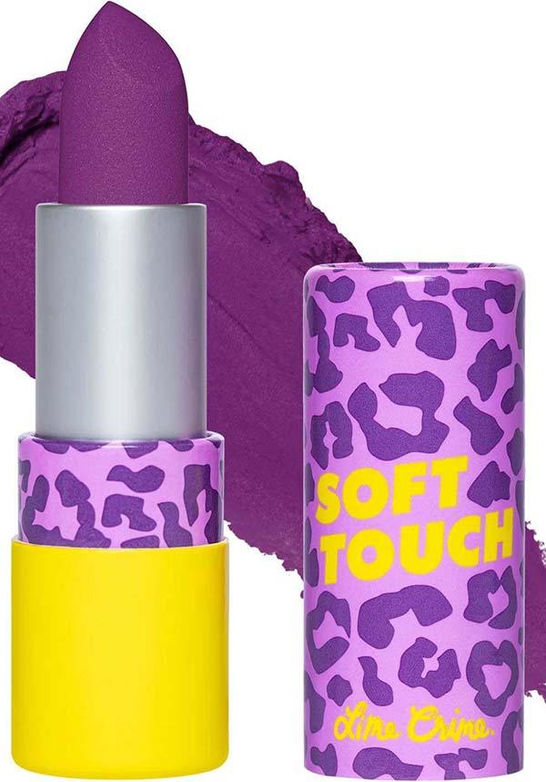 Drive-In | SOFT TOUCH LIPSTICK - Beserk - all, colour:purple, cosmetics, discountapp, fp, googleshopping, goth, gothic cosmetics, halloween cosmetics, halloween makeup, jun23, labelnew, labelvegan, LCSO0735903, lime crime cosmetics, lip, lips, lipstick, make up, makeup, purple, R150623, special effects makeup, vegan