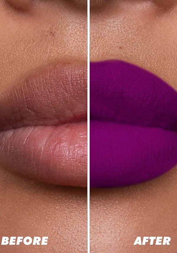 Drive-In | SOFT TOUCH LIPSTICK - Beserk - all, colour:purple, cosmetics, discountapp, fp, googleshopping, goth, gothic cosmetics, halloween cosmetics, halloween makeup, jun23, labelnew, labelvegan, LCSO0735903, lime crime cosmetics, lip, lips, lipstick, make up, makeup, purple, R150623, special effects makeup, vegan