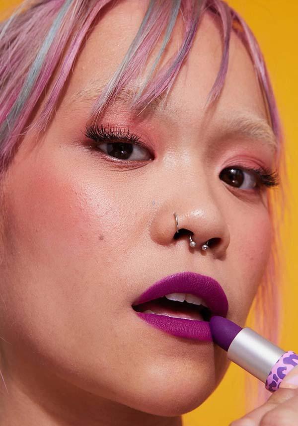 Drive-In | SOFT TOUCH LIPSTICK - Beserk - all, colour:purple, cosmetics, discountapp, fp, googleshopping, goth, gothic cosmetics, halloween cosmetics, halloween makeup, jun23, labelnew, labelvegan, LCSO0735903, lime crime cosmetics, lip, lips, lipstick, make up, makeup, purple, R150623, special effects makeup, vegan
