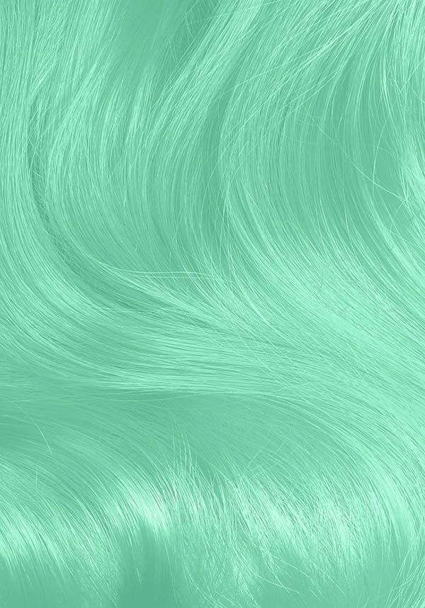 Kiwi | UNICORN HAIR COLOUR TINT - Beserk - all, colour:green, cosmetics, discountapp, dye, dyes, fp, googleshopping, gothic cosmetics, green, hair, hair color, hair colour, hair colours, hair dye, hair dyes, hair green, hair products, halloween cosmetics, jun23, labelnew, labelvegan, LCSO0735903, light green, lime crime cosmetics, lime crime hair, mint green, pastel, pastel goth, pastel green, R150623, vegan