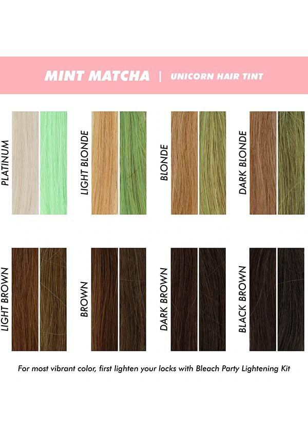 Mint Matcha | UNICORN HAIR COLOUR - Beserk - all, clickfrenzy15-2023, colour:green, cosmetics, discountapp, dye, dyes, fp, green, hair, hair color, hair colour, hair colours, hair dye, hair dyes, hair products, jun22, labelvegan, LCSO0655140, lime crime, lime crime hair, mint green, repriced010623, vegan