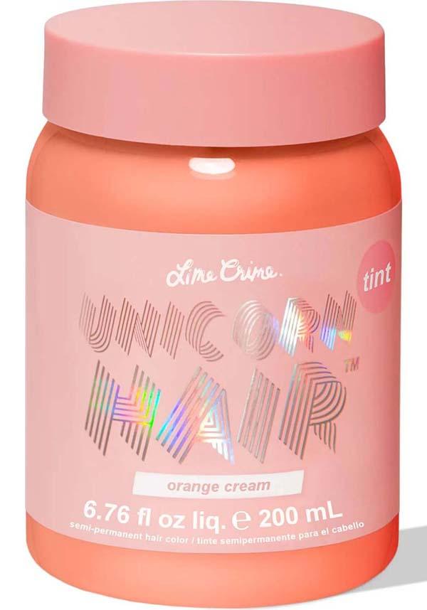 Orange Cream | UNICORN HAIR COLOUR TINT - Beserk - all, colour:orange, coral, cosmetics, discountapp, dye, dyes, fp, googleshopping, gothic cosmetics, hair, hair color, hair colour, hair colours, hair dye, hair dyes, hair orange, hair products, halloween cosmetics, jun23, labelnew, labelvegan, LCSO0735903, lime crime cosmetics, lime crime hair, orange, peach, R150623, vegan