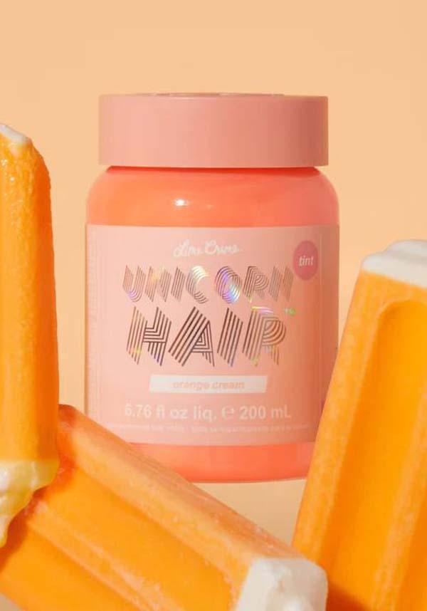 Orange Cream | UNICORN HAIR COLOUR TINT - Beserk - all, colour:orange, coral, cosmetics, discountapp, dye, dyes, fp, googleshopping, gothic cosmetics, hair, hair color, hair colour, hair colours, hair dye, hair dyes, hair orange, hair products, halloween cosmetics, jun23, labelnew, labelvegan, LCSO0735903, lime crime cosmetics, lime crime hair, orange, peach, R150623, vegan