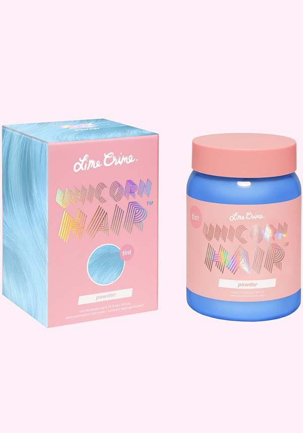 Powder | UNICORN HAIR COLOUR TINT - Beserk - all, blue, clickfrenzy15-2023, cosmetics, cruelty free, discountapp, dye, fp, hair blue, hair colour, hair dye, labelvegan, lime crime, lime crime hair, mermaid, pastel goth, repriced010623, vegan