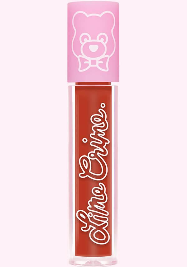 Pumpkin Latte | PLUSHIES SOFT LIQUID LIPSTICK - Beserk - all, clickfrenzy15-2023, cosmetics, discountapp, fp, halloween, halloween makeup, jun19, labelvegan, lime crime, lime crime cosmetics, lips, lipstick, liquid lipstick, orange, valentines, vegan