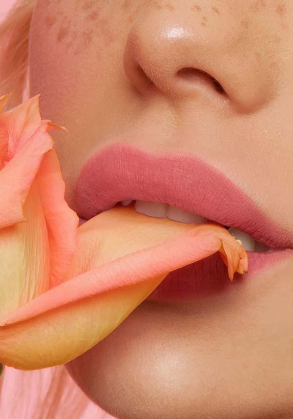 Rosebud | PLUSHIES SOFT LIQUID LIPSTICK - Beserk - all, clickfrenzy15-2023, cosmetics, discountapp, fp, labelvegan, lime crime, lime crime cosmetics, lip gloss, lips, lipstick, liquid lipstick, make up, makeup, pastel, pink, vegan