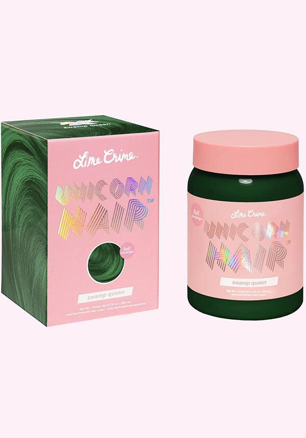 Swamp Queen | UNICORN HAIR COLOUR - Beserk - 420sale, all, apr21, clickfrenzy15-2023, cosmetics, cruelty free, dark green, discountapp, dye, fp, green, hair colour, hair dye, hair green, labelvegan, lime crime, lime crime hair, limecrime, rainbow, repriced010623, vegan