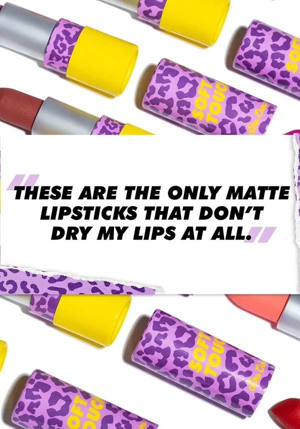 Lucky Me | SOFT TOUCH LIPSTICK - Beserk - all, christmas, christmas cosmetics, colour:green, cosmetics, dark green, discountapp, emerald green, fp, googleshopping, goth, gothic cosmetics, green, halloween cosmetics, halloween makeup, jun23, labelnew, labelvegan, LCSO0735903, lime crime cosmetics, lip, lips, lipstick, make up, makeup, R150623, special effects makeup, vegan