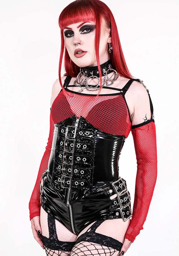 Classic PVC | BUCKLE SHORTS