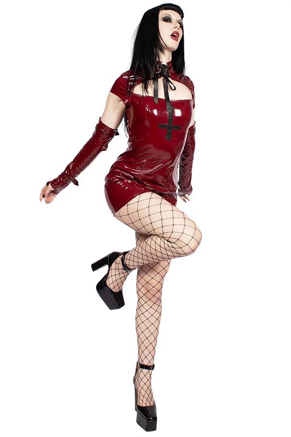 Inverted Cross [Red] | DRESS