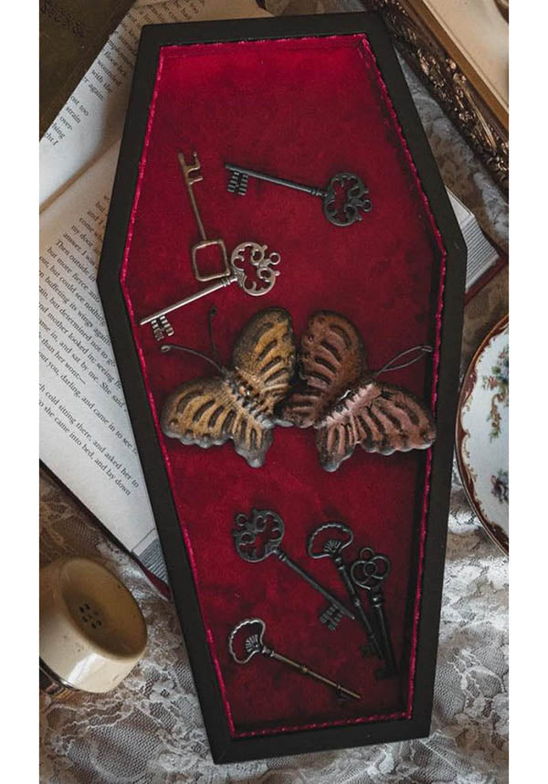 Coffin [Blood Red Velvet] | TRINKET BOX [Beserk Exclusive]*
