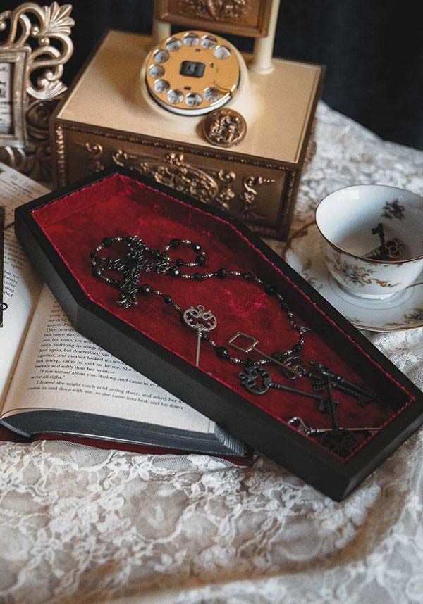 Coffin [Blood Red Velvet] | TRINKET BOX [Beserk Exclusive]*