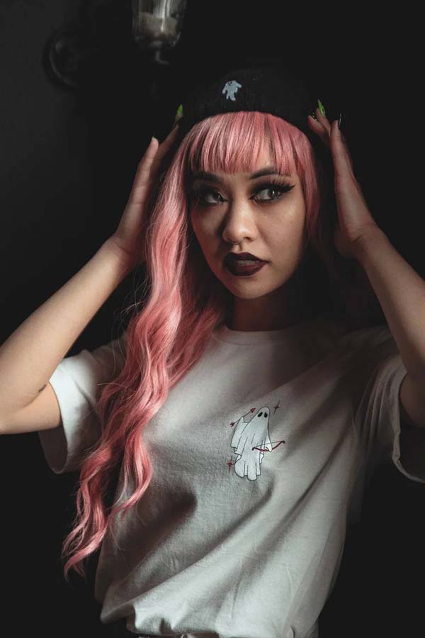 Midnight Black Ghostie | BEANIE