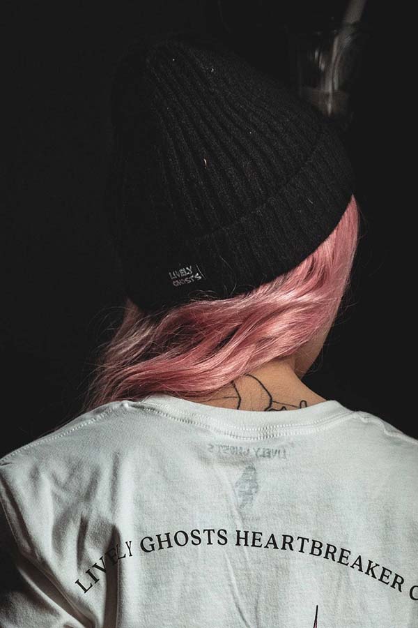 Midnight Black Ghostie | BEANIE