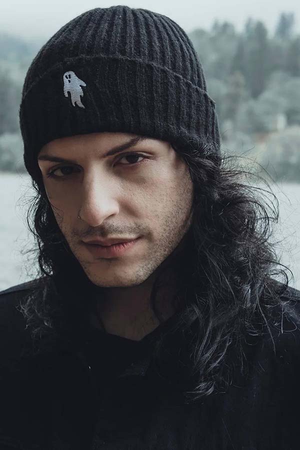 Midnight Black Ghostie | BEANIE