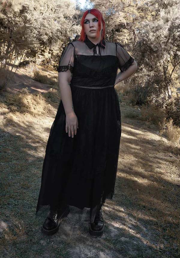 Smoke On The Water Beaded + Fringe Vest - Midnight main image 1