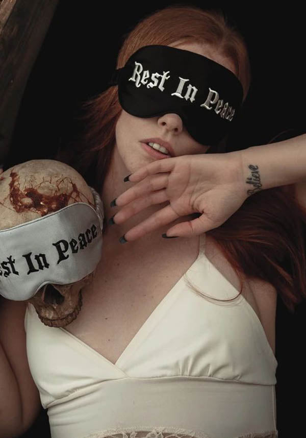 Rest In Peace [Black] | SLEEP MASK
