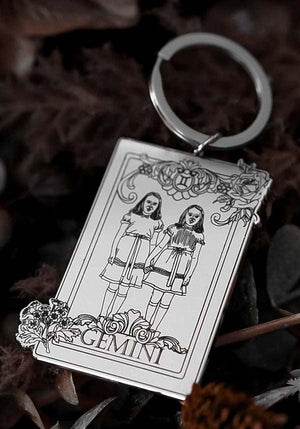 Gemini keyring hotsell