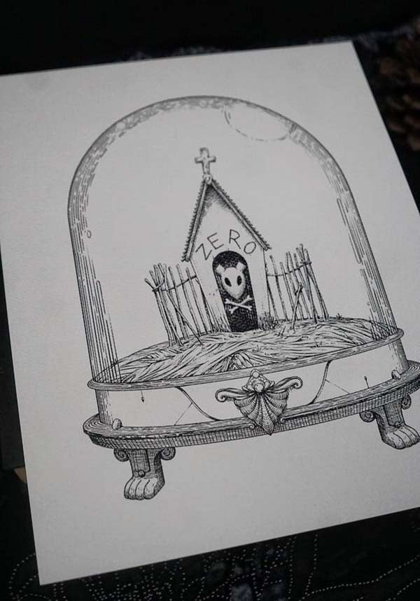 Zero&#39;s Doghouse: House of Horror | ART PRINT