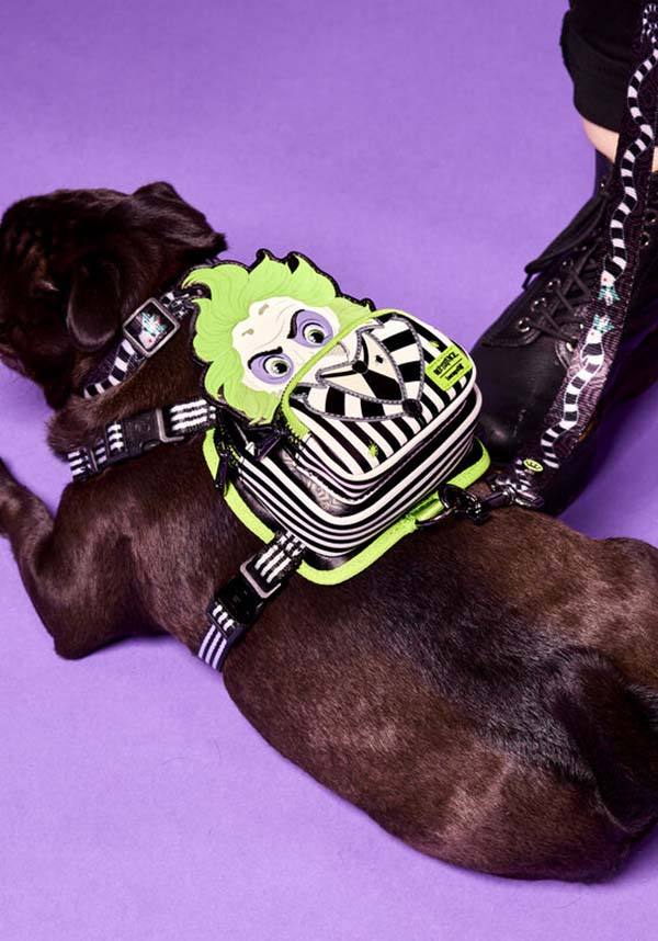 Beetlejuice: Mini Backpack | DOG HARNESS [LARGE]**