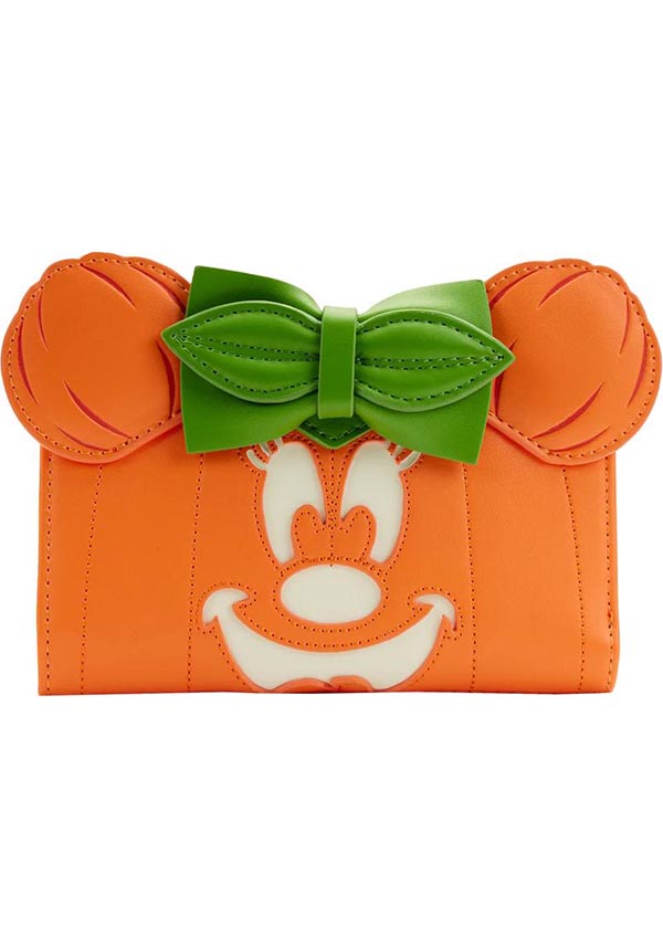 Disney: Minnie Pumpkin Glow Face | FLAP PURSE*