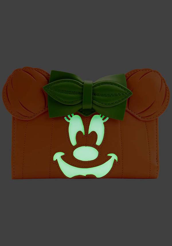 Disney: Minnie Pumpkin Glow Face | FLAP PURSE*