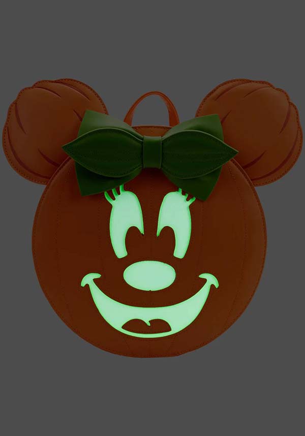 Disney: Minnie Pumpkin Glow Face | MINI BACKPACK*