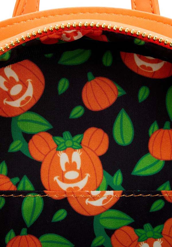 Disney: Minnie Pumpkin Glow Face | MINI BACKPACK*