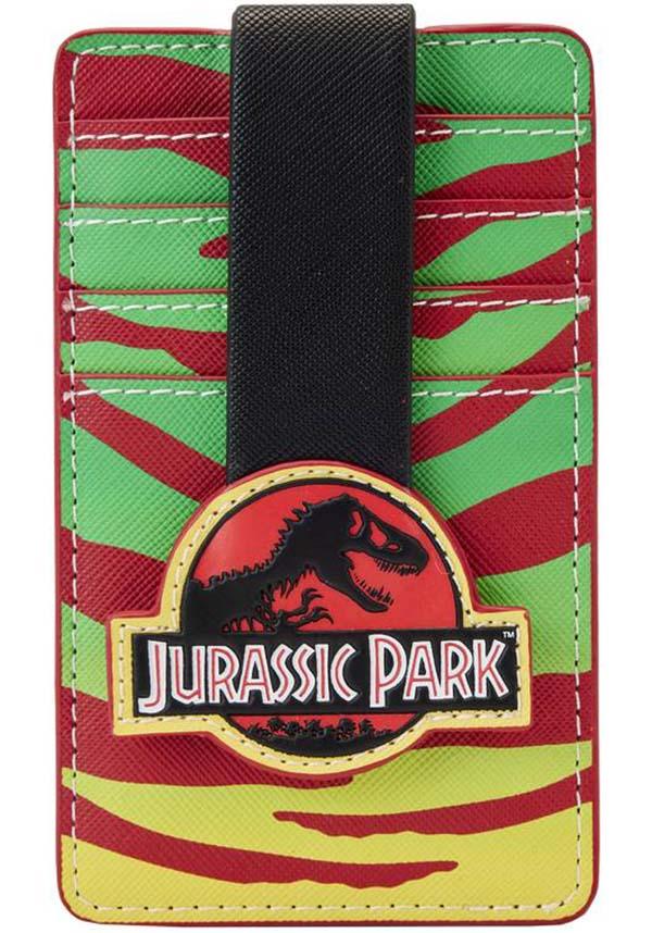 Jurassic Park: 30th Life Finds a Way | CARDHOLDER - Beserk - accessories, all, card holder, collectable, collectables, dinosaur, dinosaurs, discountapp, ebay, fp, googleshopping, green, IKO438568, ikoncollectables, jurassic park, labelvegan, ladies accessories, may23, mens accessories, multi, multicolour, pattern, pop culture, pop culture collectables, R110523, red, wallet, wallets, wallets and purse, wallets and purses
