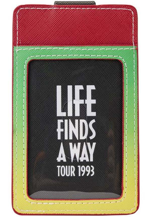Jurassic Park: 30th Life Finds a Way | CARDHOLDER - Beserk - accessories, all, card holder, collectable, collectables, dinosaur, dinosaurs, discountapp, ebay, fp, googleshopping, green, IKO438568, ikoncollectables, jurassic park, labelvegan, ladies accessories, may23, mens accessories, multi, multicolour, pattern, pop culture, pop culture collectables, R110523, red, wallet, wallets, wallets and purse, wallets and purses