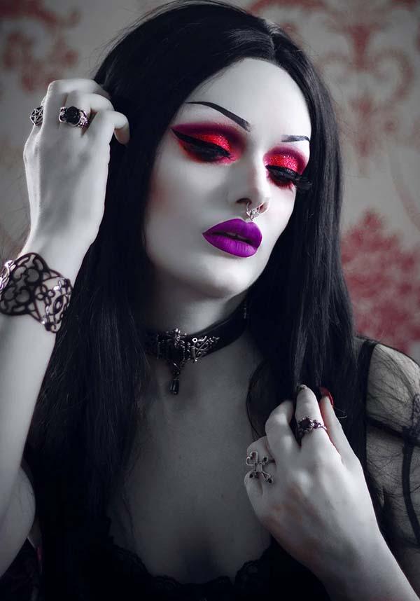 The Blood Countess | EYESHADOW PALETTE` - Beserk - all, all ladies, bright pink, clickfrenzy15-2023, colour:pink, cosmetics, dec21, deep red, discountapp, eye, eyes, eyeshadow, eyeshadow pressed, fp, glitter, goth, gothic, labelvegan, ladies, light pink, LL101, make up, makeup, palette, pink, R171221, red, shimmer, vegan