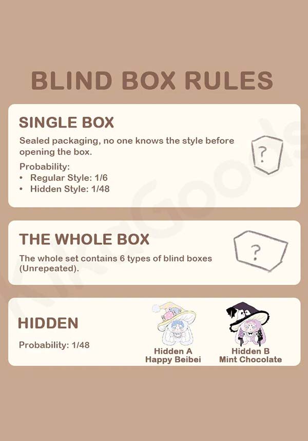 Lucky Deer: Nai The Witch's Letter | PLUSH KEYCHAIN [BLIND BOX]