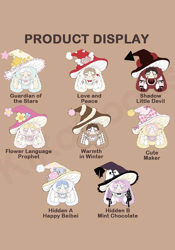 Lucky Deer: Nai The Witch's Letter | PLUSH KEYCHAIN [BLIND BOX]