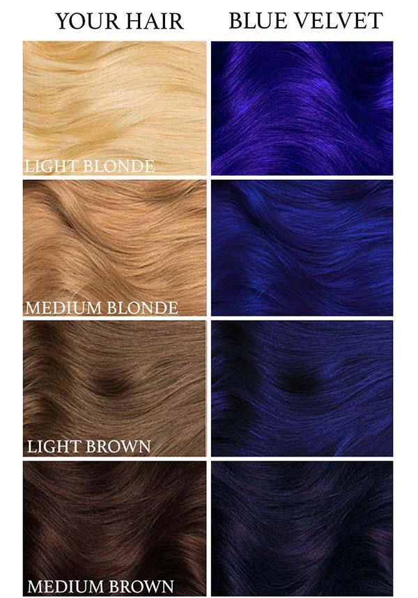 Blue Velvet | HAIR DYE [236ML] - Beserk - all, blue, clickfrenzy15-2023, colour:blue, colours, cosmetics, dark blue, discountapp, dye, dyes, fp, hair, hair blue, hair color, hair colour, hair colours, hair dye, hair dyes, hair products, labelvegan, LT3376, luna tides, lunar tides, may22, R240522, vegan
