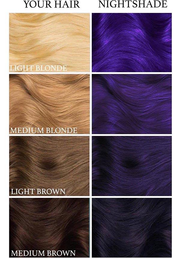 Nightshade | HAIR DYE [236ML] - Beserk - all, aug22, clickfrenzy15-2023, colour:purple, cosmetics, cruelty free, cruetly free, discountapp, dye, dyes, fp, googleshopping, hair, hair colour, hair colours, hair dye, hair dyes, hair products, hair purple, hair violet, labelvegan, LTSO-00000551, luna tides, purple, R250822, vegan, violet