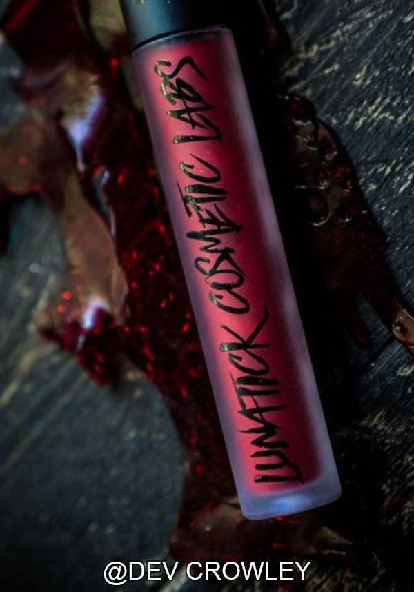 Carrie | LIP DIE - Beserk - all, christmas cosmetics, clickfrenzy15-2023, cosmetics, dark red, deep red, discountapp, fp, gothic cosmetics, halloween makeup, jun20, labelvegan, lips, lipstick, liquid lipstick, lunatick cosmetic labs, lunatick cosmetics, make up, makeup, red, vegan