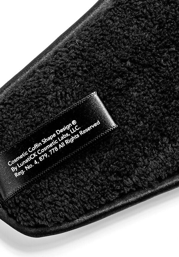 Coffin Shaped | CLEANSING CLOTH - Beserk - all, black, brushes and tools, cleanser, clickfrenzy15-2023, cloth, coffin, coffin shape, cosmetics, discountapp, fp, gift, gift idea, gift ideas, gifts, goth, gothic, gothic gifts, halloween makeup, jan22, LU001, make up, makeup, makeup remover, makeup tools, R300122, remover, reusable, tools and brushes
