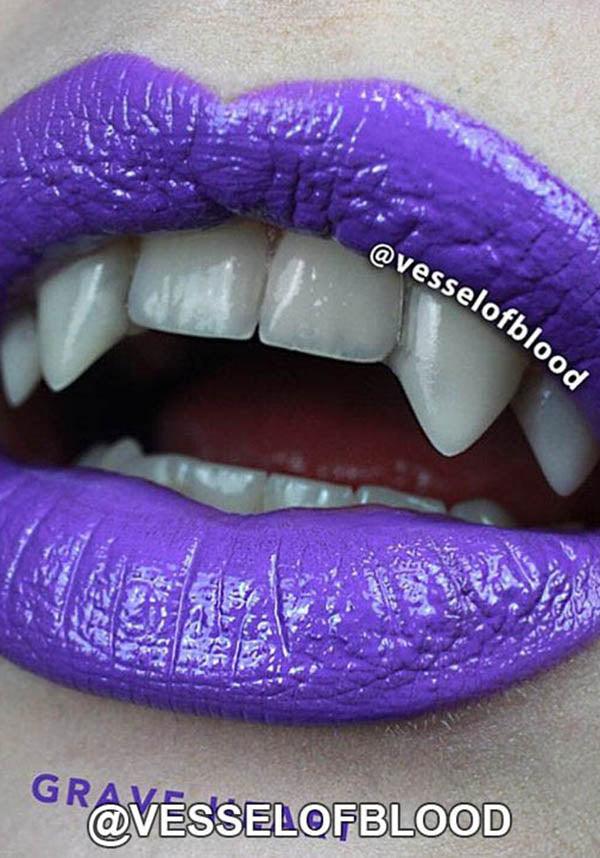 Grave Heart | LIP SLICK - Beserk - all, black, bright purple, clickfrenzy15-2023, colour:purple, cosmetics, discountapp, fp, gothic cosmetics, halloween makeup, labelvegan, lip, lips, lipstick, liquid lipstick, LU003, make up, makeup, mar22, purple, R250322, vegan