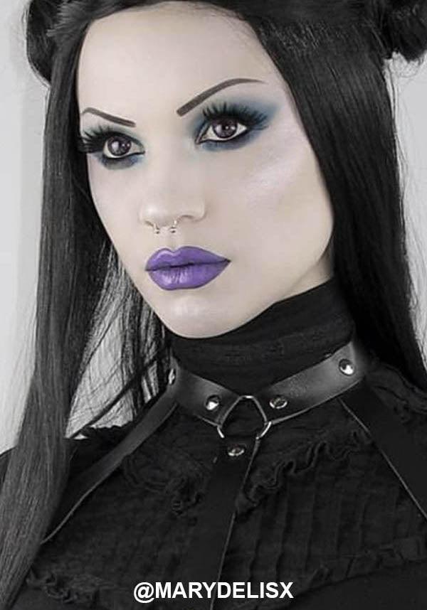 Grave Heart | LIP SLICK - Beserk - all, black, bright purple, clickfrenzy15-2023, colour:purple, cosmetics, discountapp, fp, gothic cosmetics, halloween makeup, labelvegan, lip, lips, lipstick, liquid lipstick, LU003, make up, makeup, mar22, purple, R250322, vegan