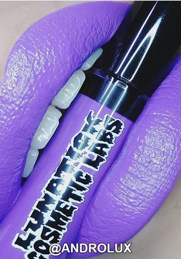 Grave Heart | LIP SLICK - Beserk - all, black, bright purple, clickfrenzy15-2023, colour:purple, cosmetics, discountapp, fp, gothic cosmetics, halloween makeup, labelvegan, lip, lips, lipstick, liquid lipstick, LU003, make up, makeup, mar22, purple, R250322, vegan