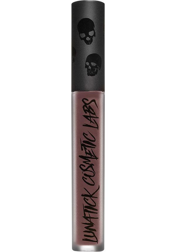 Nancy | LIP DIE - Beserk - all, brown, clickfrenzy15-2023, cosmetics, cruelty free, discountapp, fp, gothic cosmetics, jun20, labelvegan, lips, lipstick, liquid lipstick, lunatick cosmetic labs, lunatick cosmetics, make up, makeup, matte, nude, reflective, vegan