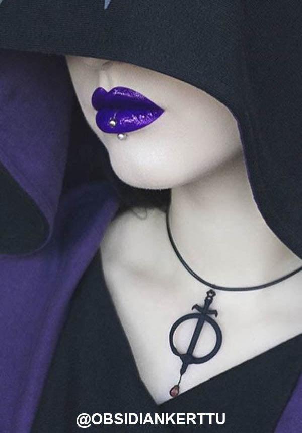 Paranormal | LIP SLICK - Beserk - all, clickfrenzy15-2023, colour:purple, cosmetics, dark purple, discountapp, fp, gothic cosmetics, halloween cosmetics, halloween makeup, labelvegan, lip, lips, lipstick, liquid lipstick, LU003, make up, makeup, mar22, purple, R250322, vegan
