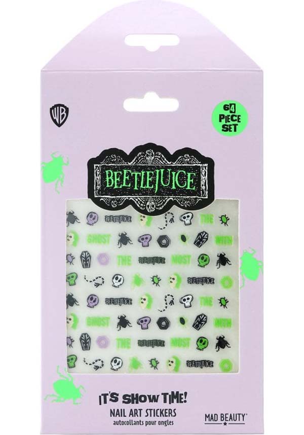 Warner Bros Beetlejuice | NAIL ART STICKERS