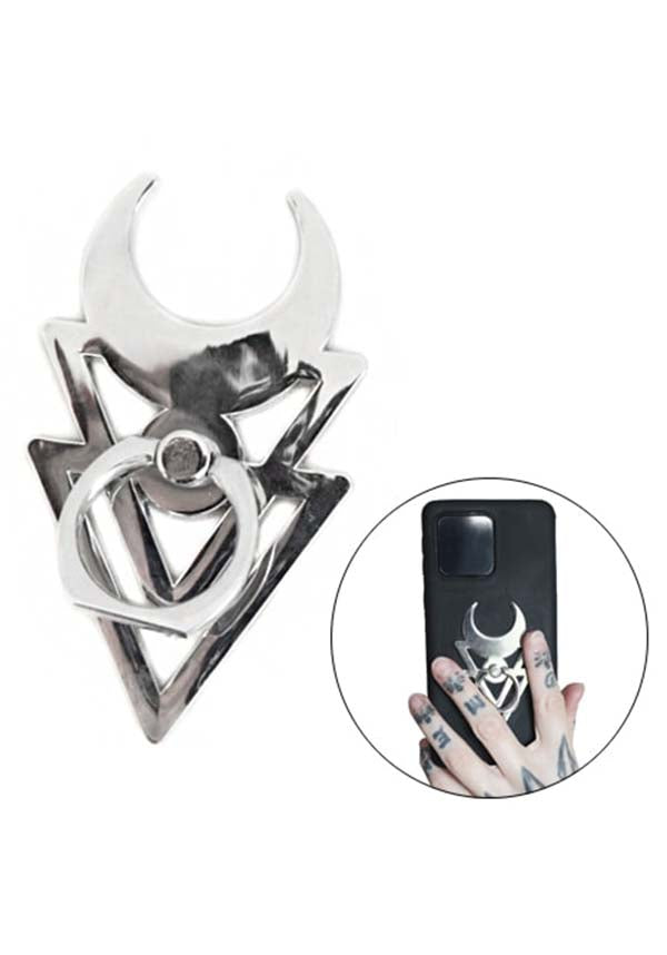 Lunar Triangle | PHONE RING HOLDER