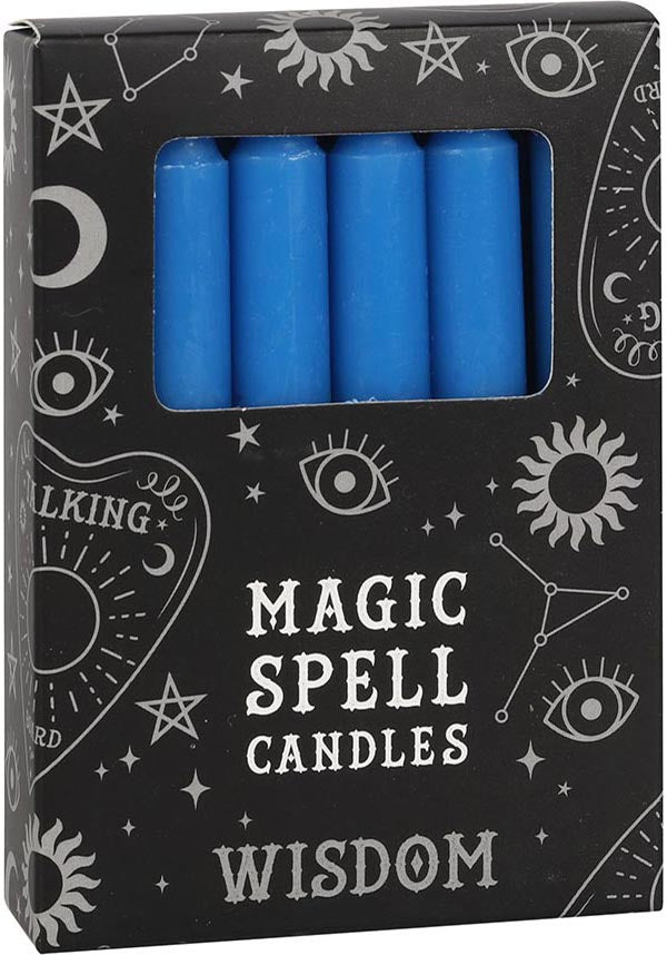 Dark Blue Wisdom Spell | CANDLES [PACK OF 12]