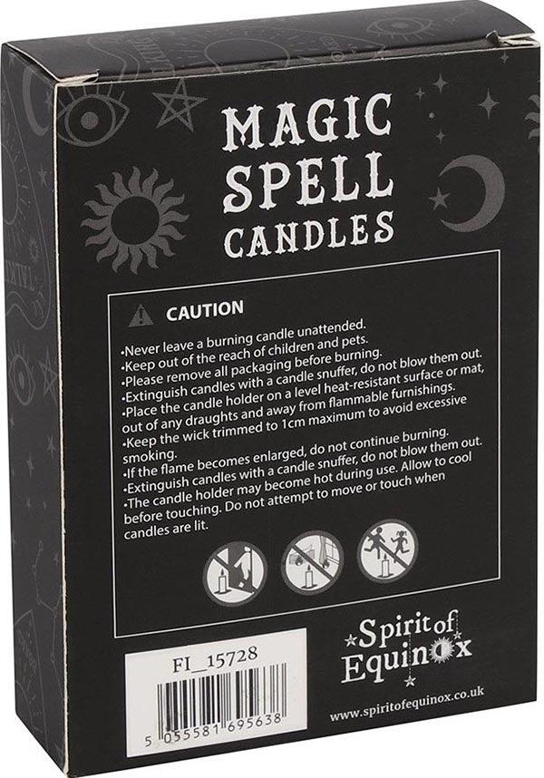 Light Blue Peace Spell | CANDLES [PACK OF 12]` - Beserk - all, blue, candle, candles, clickfrenzy15-2023, discountapp, fp, gifts, gothic, gothic gifts, gothic homewares, home, homeware, homewares, labelvegan, lighting, magic, magical, may19, somethingdifferent, vegan, witch, witchcraft, witches