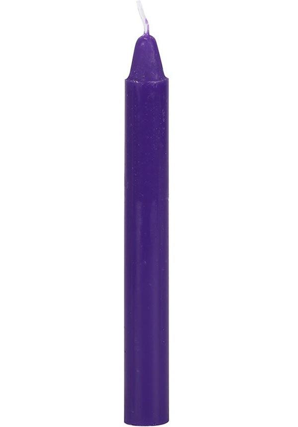 Purple Prosperity Spell | CANDLES [PACK OF 12] - Beserk - all, candle, candles, clickfrenzy15-2023, discountapp, fp, gifts, gothic, gothic gifts, gothic homewares, home, homeware, homewares, labelvegan, lighting, magic, magical, may19, purple, somethingdifferent, spells, vegan, witch, witchcraft, witches