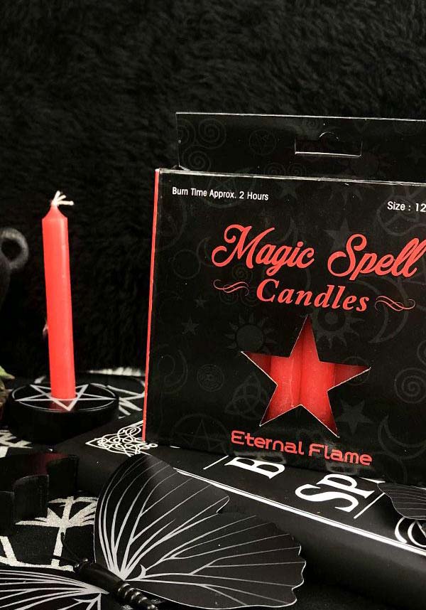Eternal Flame [Red] | SPELL CANDLE